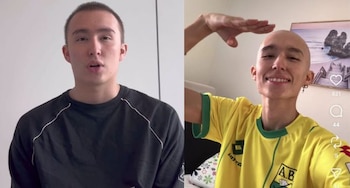 Un joven colombiano enfrenta en