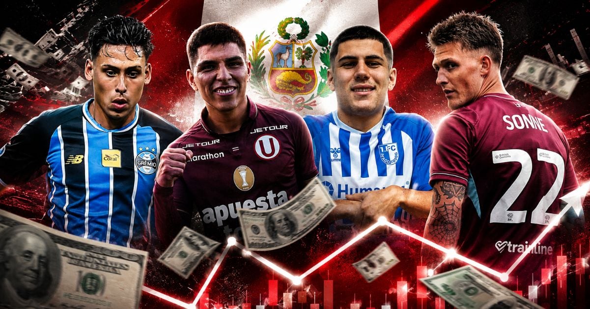 Los jugadores de la selección peruana más valorizados de la actualidad.