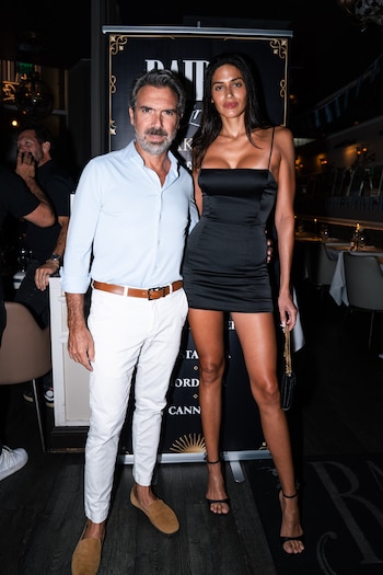 El emprsario Juan Pablo Reynal y la modelo Selva Kalen