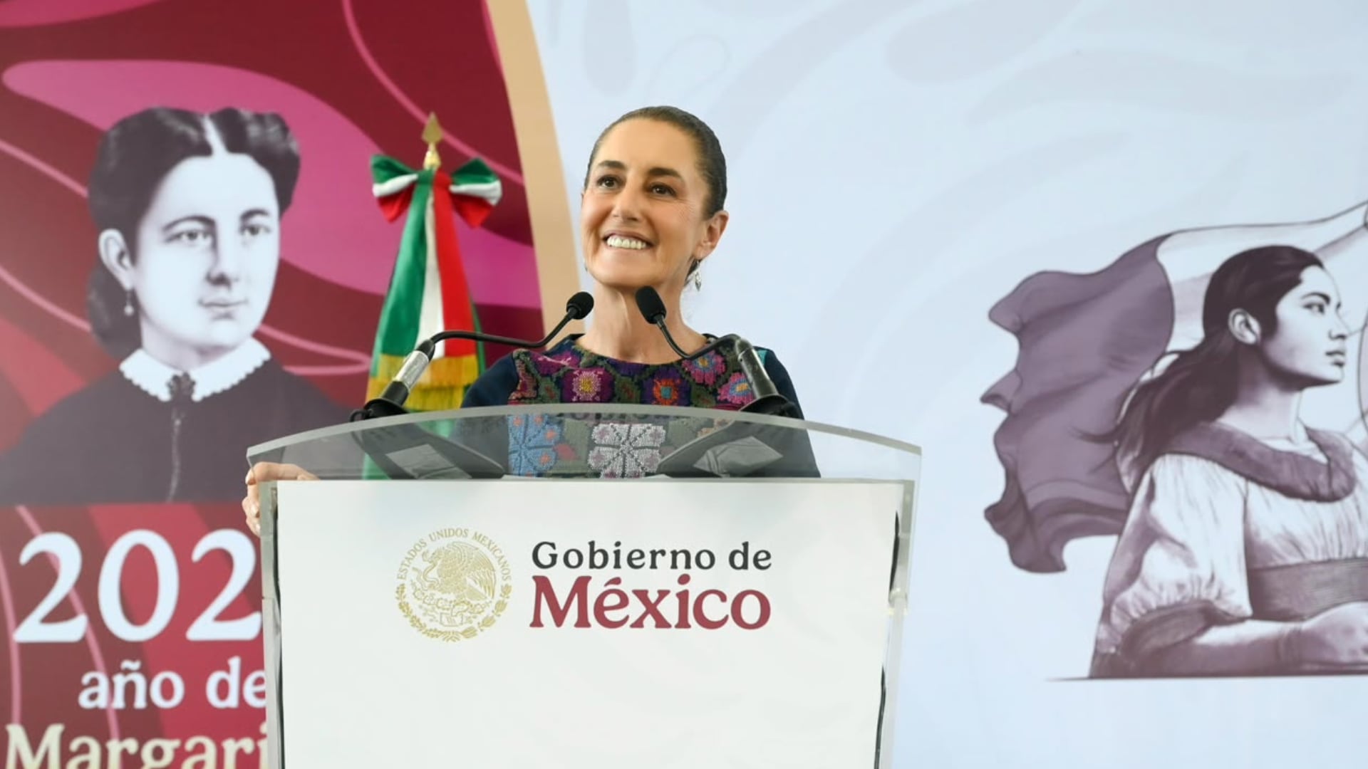 Claudia Sheinbaum destaca avance de programa Jóvenes Construyendo el Futuro. (Foto: Presidencia)