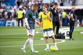 Los centroampista del Real Madrid,