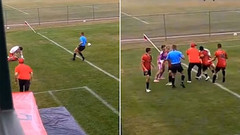 La violenta pelea en un partido de fútbol escolar que dio la vuelta al mundo: “Que no vuelva a pisar el campo”