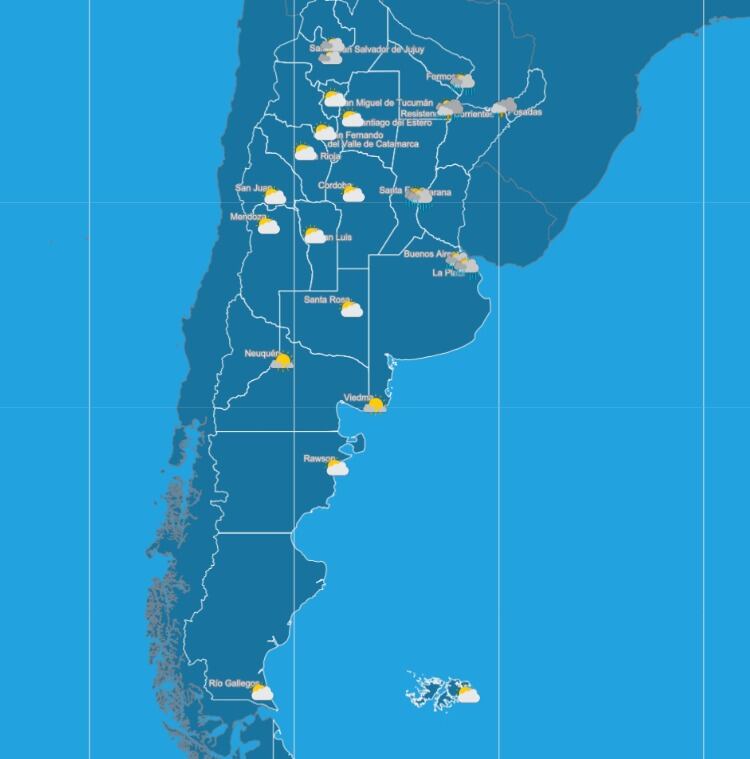 El tiempo para el domingo, el cierre del fin de semana largo