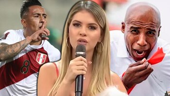 Brunella Horna estalla contra ‘Cuto’ Guadalupe por victimizar a Christian Cueva. Composición Infobae Perú