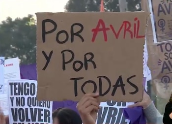 Femicidio de Avril generó conmoción en Ciudad del Plata, Uruguay (Captura Telemundo/Canal 12)