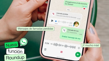 La nueva función de mensajes