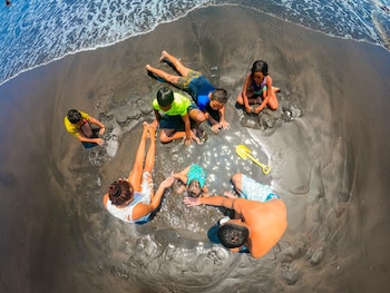 Las playas públicas de El Salvador recibieron 527,000 turistas, consolidándose como el segundo destino favorito en el periodo vacacional. (Cortesía: Secretaría de Prensa)