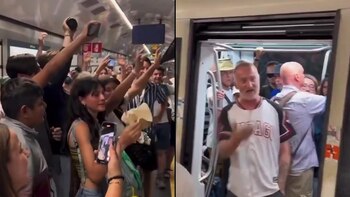 Un grupo de mexicanos se