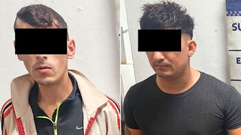 Los dos hombres integrantes de