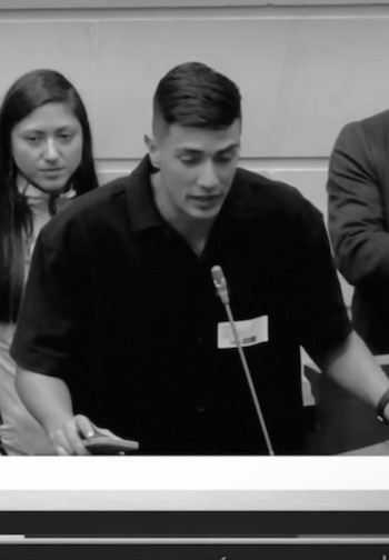 Luis Soto, taekwondista colombiano, interviene