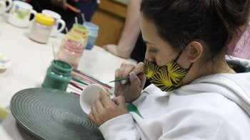 Fábrica visitada durante el recorrido