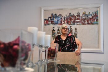 Isabel Fanti, horas antes de