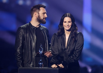 Courteney Cox y Johnny McDaid,