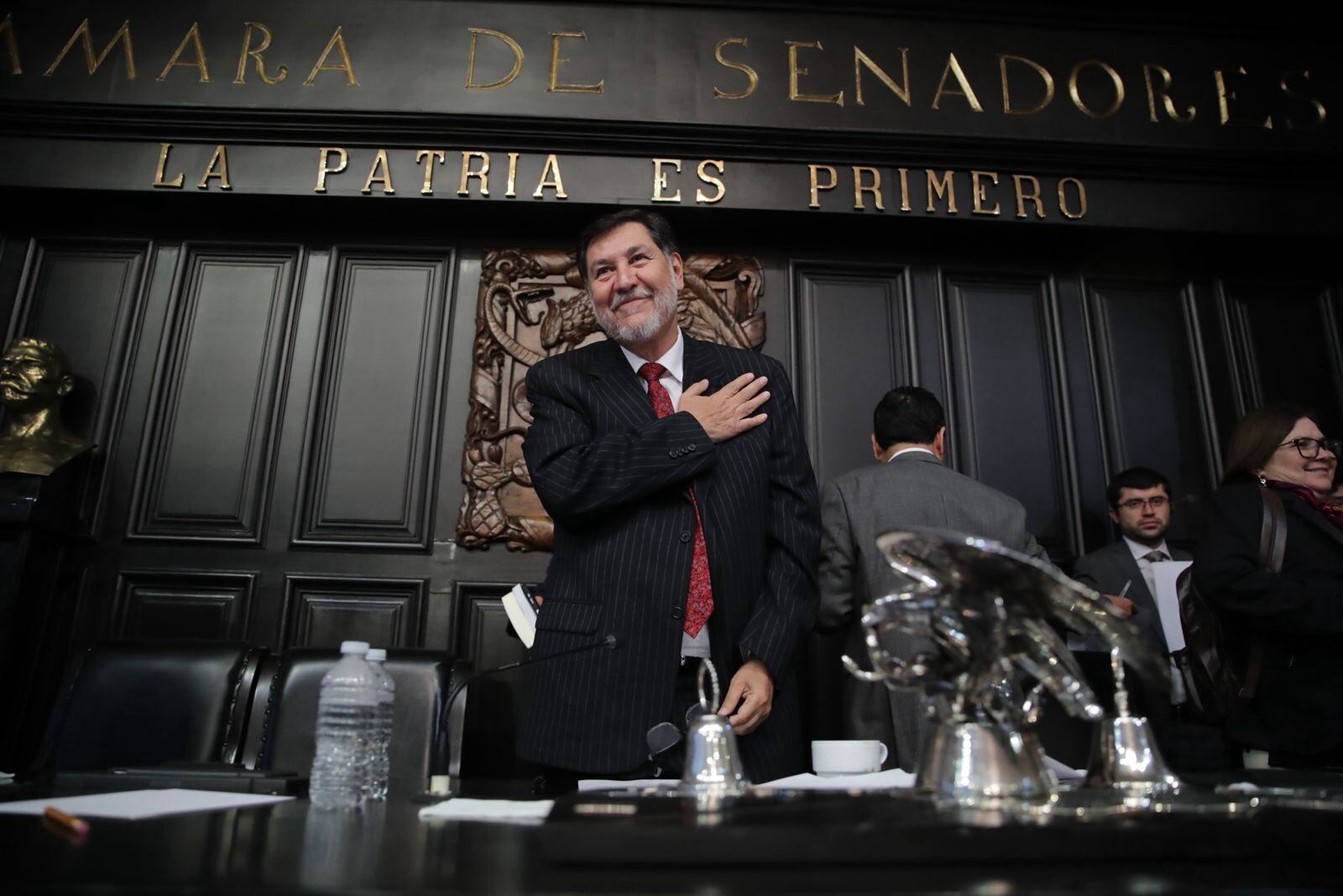 El senador narró que AMLO estuvo dispuesto a ser desaforado | Foto: Facebook: Gerardo Fernández Noroña