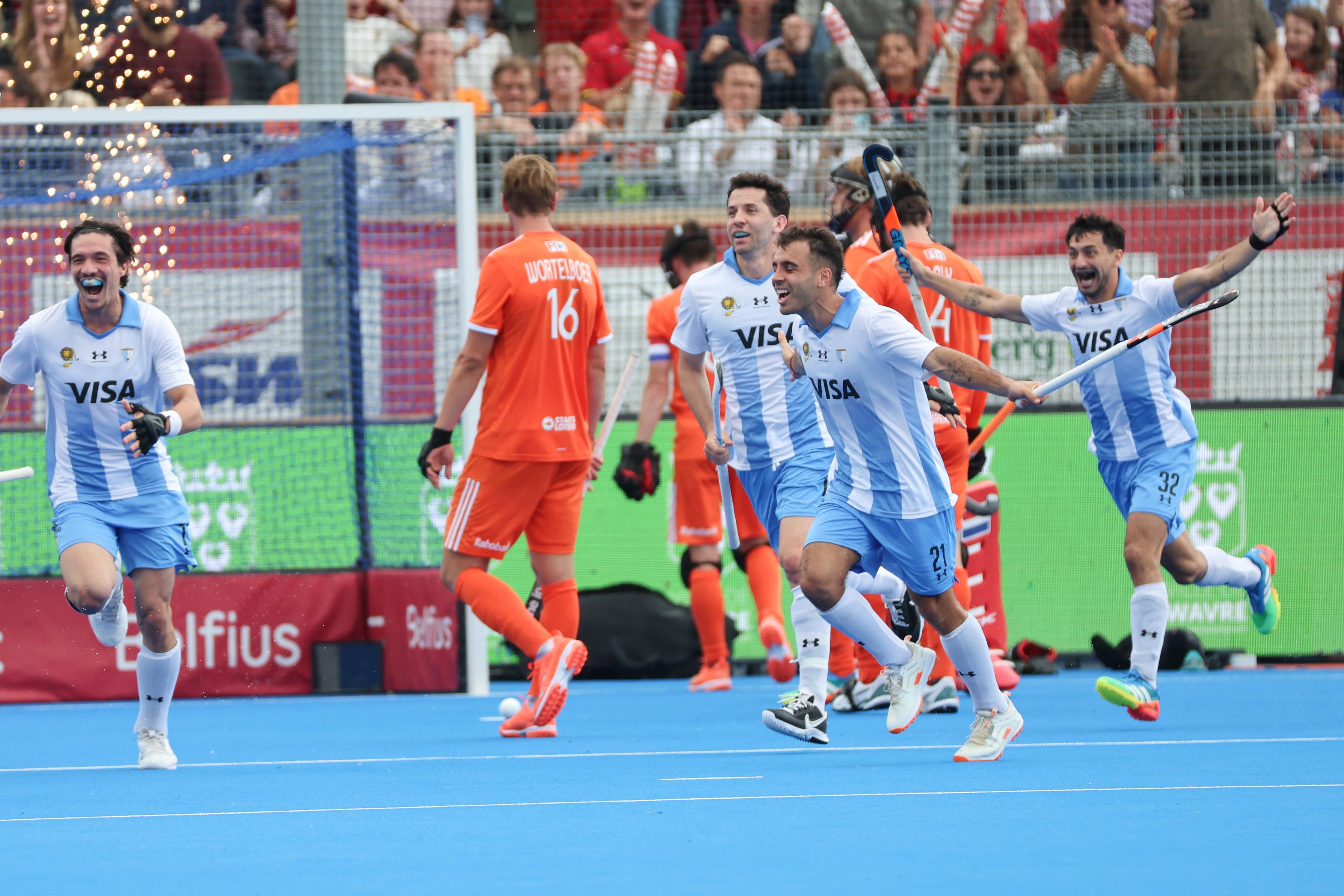 Argentina conquistó el bronce mundial con un gol de Matías Rey ante Países Bajos
