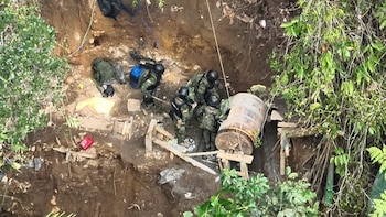 El Ejército ecuatoriano retomó el