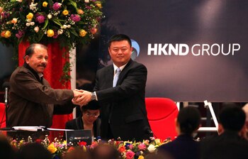 El presidente de Nicaragua, Daniel