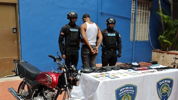 La Policía dominicana detuvo a “Polote” por una serie de arrebatos en la vía pública
