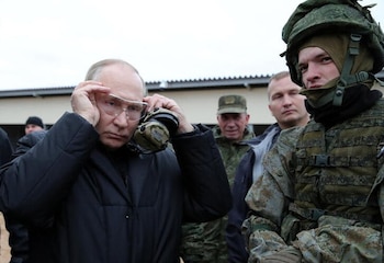 El presidente ruso, Vladimir Putin,