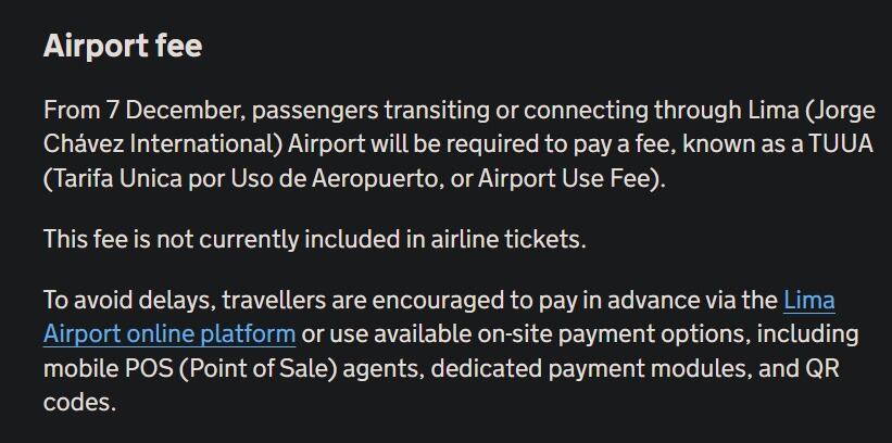 Así se avisa ya en Reino Unido el cobro de la TUUA. - Crédito Captura