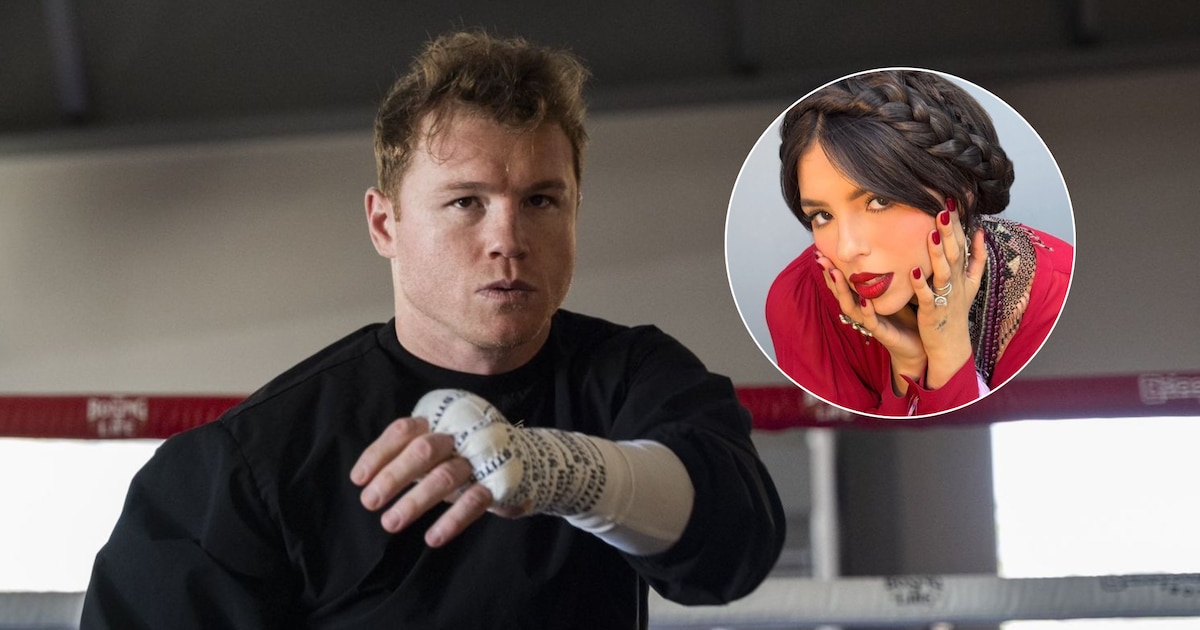 Se hace viral supuesta respuesta de Canelo Álvarez a los rumores de un amorío con Ángela Aguilar - Infobae