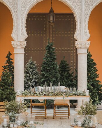 Patio interior de la hacienda