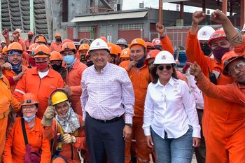 AMLO en recorrido de Cadereyta