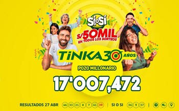 La Tinka sorprende con dos