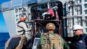 La Armada norteamericana despliega buques