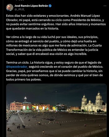 El mandatario federal se dijo feliz de poder terminar un sexenio exitoso