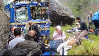 Reportan multiples turistas heridos tras