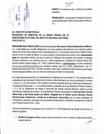 La denuncia de Eduardo Verástegui