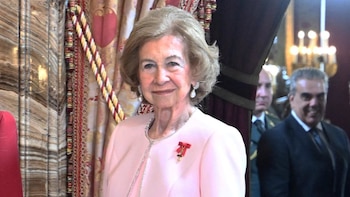 La reina Sofía acude a