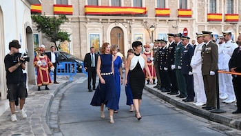 Elma Saiz defiende en Melilla la respuesta del Gobierno a la crisis de Ceuta y resta importancia a los abucheos
