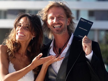 Facundo Arana y María Susini