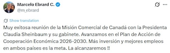 Ebrard califica como “muy exitosa”
