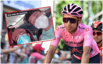 Egan Bernal bromeó con Brandon