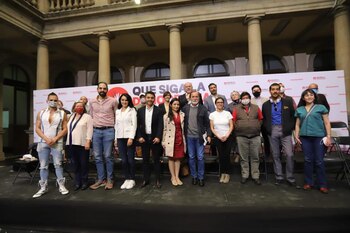 Promotores de la 4T se