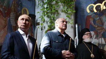 Putin y Lukashenko se reúnen