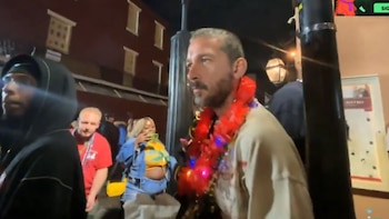 Shia LaBeouf fue visto en