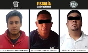 Suman tres los sujetos capturados por el crimen contra la agente. Crédito: FGJEM