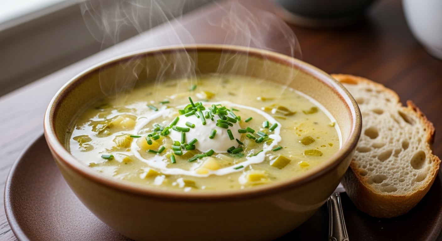 Sopa de puerros y papas: la receta simple que reivindica la cocina casera