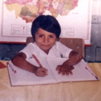 Albeiro Vargas comenzó a enseñarle