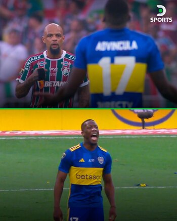 Luis Advíncula y Felipe Melo
