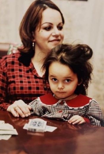 Jenni con su hija Jenicka