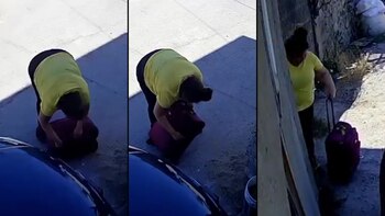 Cámaras de seguridad captaron los