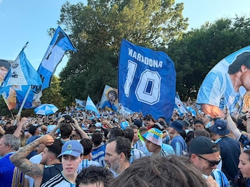 Banderazo en Atlanta