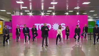 Alberto Fernández en la presentación