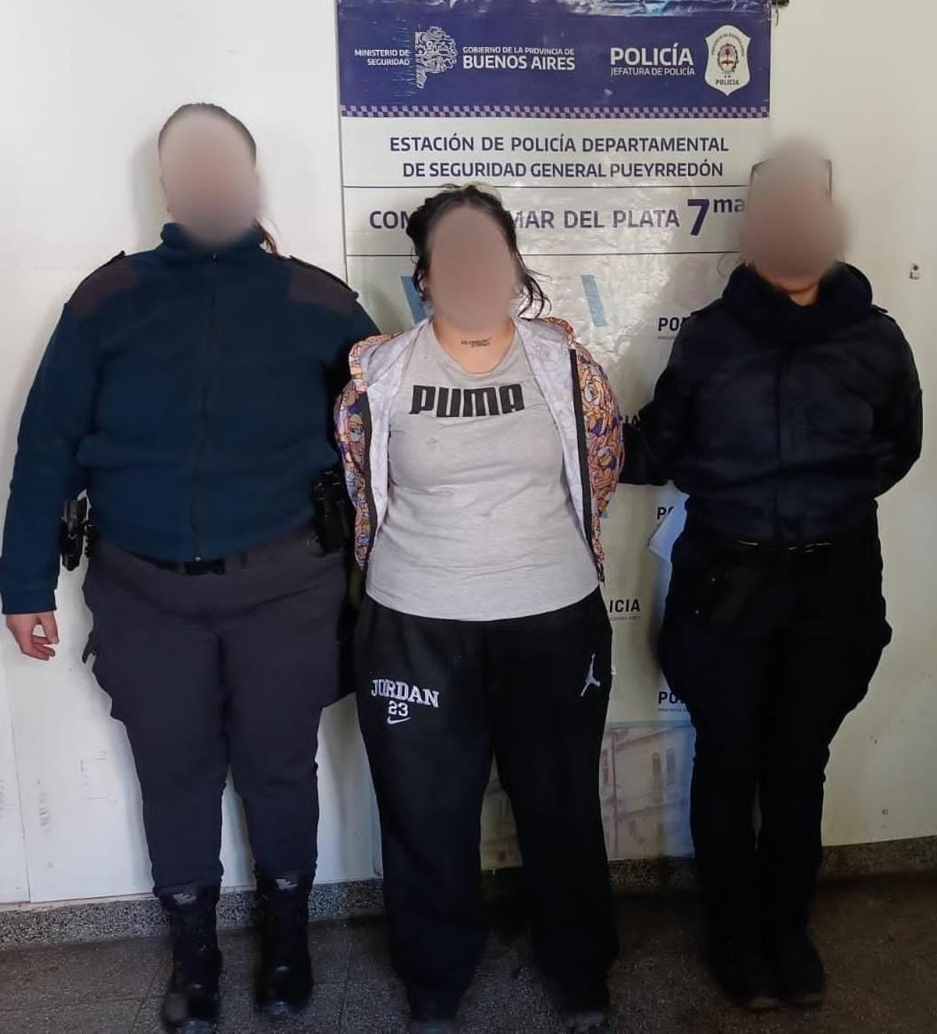 Mariana Palacios tras su detención