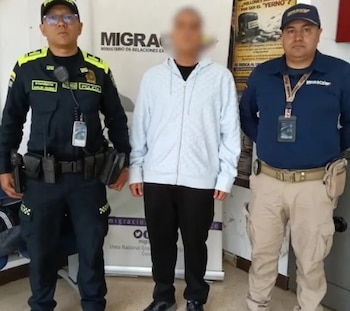 El otro colombiano fue identificado al llegar en un vuelo procedente de Brasil durante un control de inmigración en Rionegro - crédito Migración